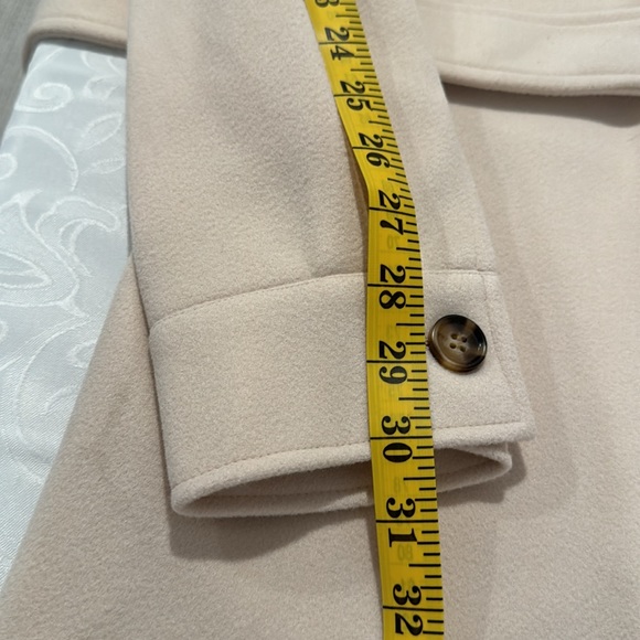 🎉HP🎉Dolce Cabo Short Flannel Trench Coat. Ladies Med. - Picture 11 of 13